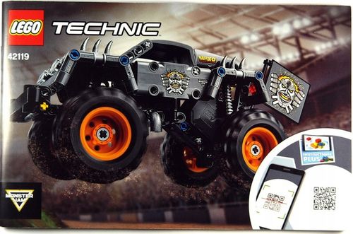 KLOCKI LEGO TECHNICS 42119 Monster Truck Jam Max-D Łazik Napęd Pull-back 7+ na Arena.pl