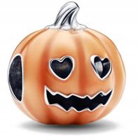 Charms zawieszka Halloween Dynia Srebro 925 GRATIS