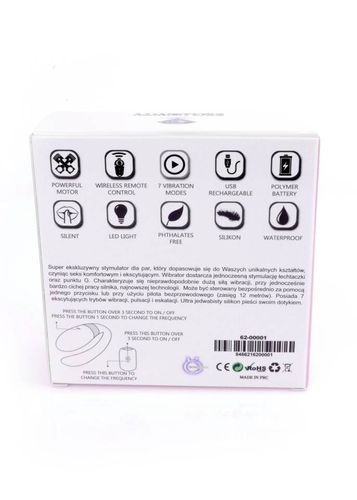 Wibrator Typu Podkówka Dla Obojga Partnerów - V-Vibe Pink Boss Series na Arena.pl