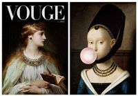 Zestaw dwóch plakatów guma do żucia 70x100 cm