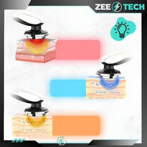 MEZOTERAPIA BEZIGŁOWA 7w1 MASAŻER DO TWARZY ELEKTRYCZNY EMS LIFTING LED na Arena.pl