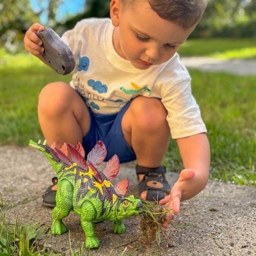 WOOPIE Dinozaur Zdalnie Sterowany RC Robot Stegozaur na Arena.pl