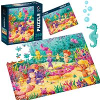 puzzle edukacyjne koralowe przyjęcie układanka dla dzieci 260el