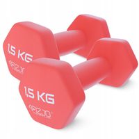 HANTLE WINYLOWE ZESTAW DO TRENINGU CIAŁA PRAKTYCZNE ANTYPOŚLIZGOWE 2x1,5 KG