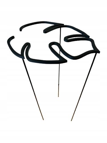 Podpórki do roślin kwiatów podpórka podpora obręcz RING MONSTERA M 33cm na Arena.pl