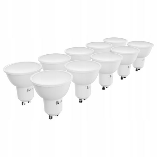 ŻARÓWKA LED GU10 10W Ciepła Biała - 3000K halogenowa mocna jasna na Arena.pl