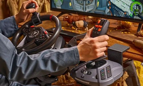 Joystick przewodowy Thrustmaster SimTask FarmStick X do PC, Xbox Series X/S na Arena.pl