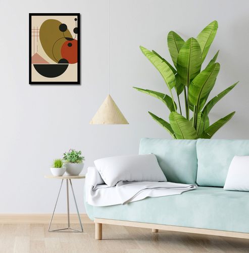 Plakat 39,5x55cm Geometryczny Balans na Arena.pl