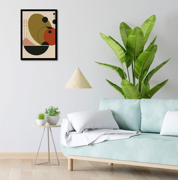 Plakat 39,5x55cm Geometryczny Balans zdjęcie 4