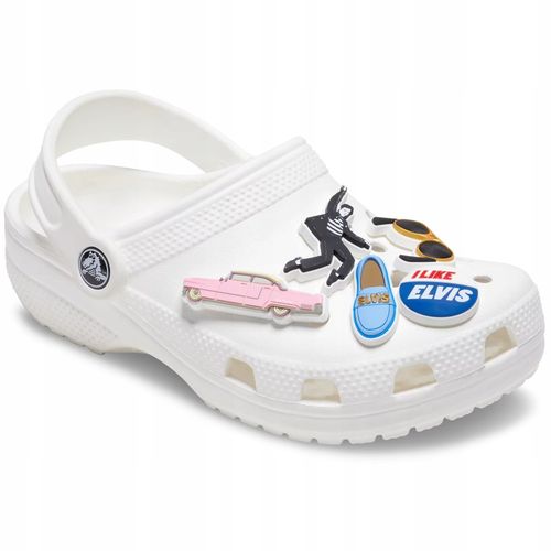 Crocs Przypinki Ozdoby Piny Charms Jibbitz Elvis 5pc na Arena.pl