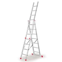 drabina trzyelementowa 3x9 szczebli ak280.3 - dr ak280.3