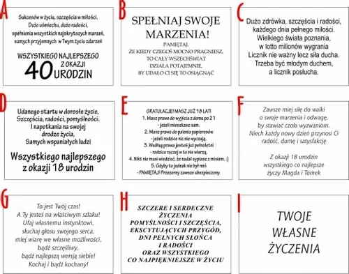 NIEZBĘDNIK PUDEŁKO PREZENT NA 18 20 30 40 50 60 URODZINY na Arena.pl