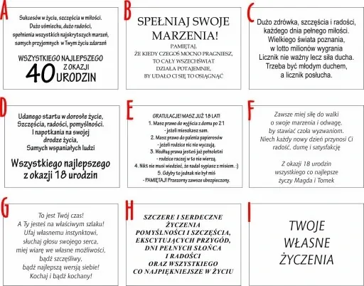 NIEZBĘDNIK PUDEŁKO PREZENT NA 18 20 30 40 50 60 URODZINY zdjęcie 8