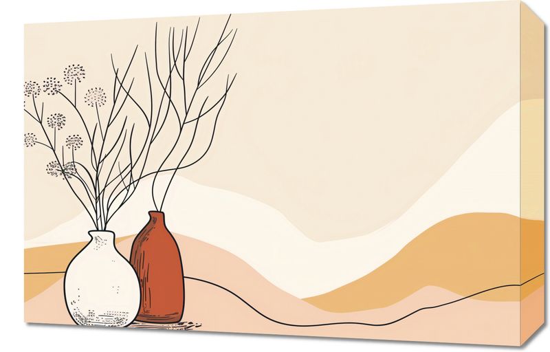 Obraz 60x40cm Stylowe Beże zdjęcie 1