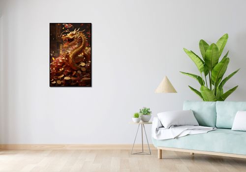 Plakat 56,6x86,4cm Smok Bogactwa na Arena.pl