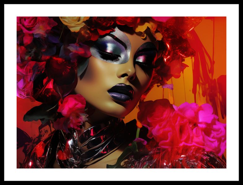 Plakat 55x40cm Kwiecista Diva zdjęcie 3