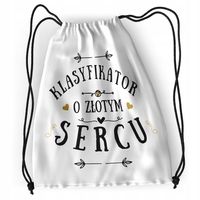 Plecak Sportowy Szkolny Klasyfikatora Worek Torba Z Nadrukiem Ze Zdjęciem