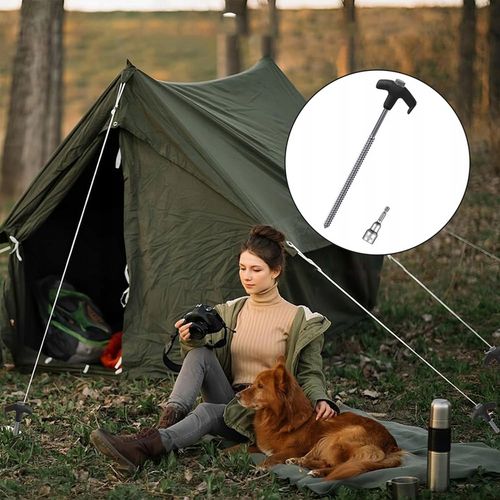 SZPILKI NAMIOTOWE DO NAMIOTU MIKADO DŁUGIE 25CM KOMPLET 12 SZT na Arena.pl