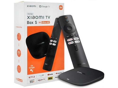 Odtwarzacz multimedialny Xiaomi TV Box S 4K 32GB WIFI - 3 generacja na Arena.pl