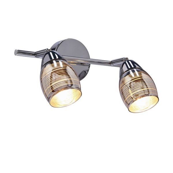 Milton listwa 2x10W E14 chrom zdjęcie 14