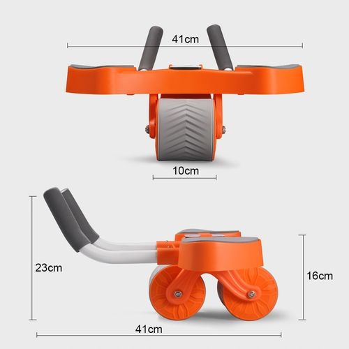 Kółko Roller Z Automatycznym Odbiciem Do ćwiczen Mięśni Brzucha z matą na Arena.pl