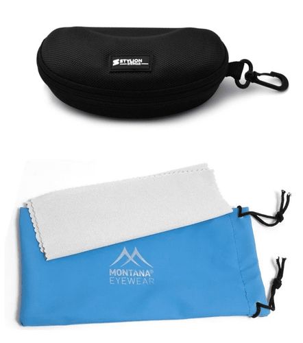 Sportowe Okulary MĘSKIE POLARYZACYJNE PRZECIWSŁONECZNE HD CZARNE na Arena.pl