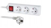 PRZEDŁUŻACZ Z 3-GNIAZDAMI I KABLEM DŁUGOŚCI 1,5 METRA