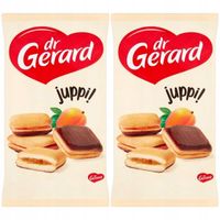 dr Gerard Juppi z nadzieniem morelowym i z polewą kakaową 205 g x 2 sztuk