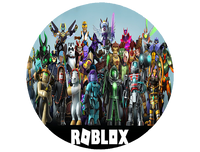 Opłatek na tort Roblox