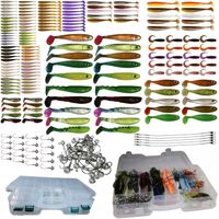 MYSTERY BOX 2 - 186 el. NAJWIĘKSZY ZESTAW PRZYNĘT SPINNINGOWYCH +