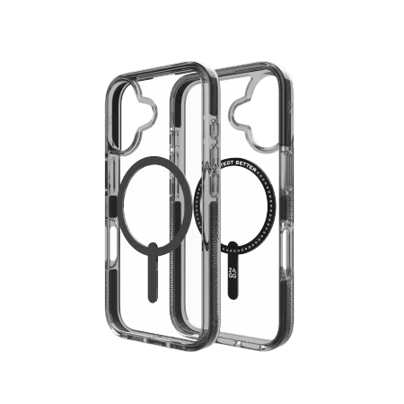 Etui ZAGG Santa Cruz Snap MagSafe na iPhone 16 - czarne na Arena.pl
