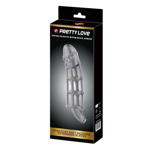 pretty love   penis sleeve with ball strap na Arena.pl