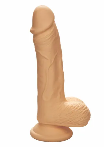 calexotics dual density silicone stud 5” model z przyssawką, silikonowy na Arena.pl
