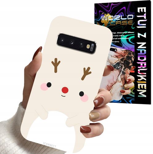 ETUI CASE DO SAMSUNG S10 PLUS - ŚWIĄTECZNE WZORY RENIFER MIKOŁAJ ŚWIĘTA na Arena.pl