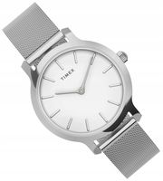 Zegarek Damski Timex TW2U86700 srebrny