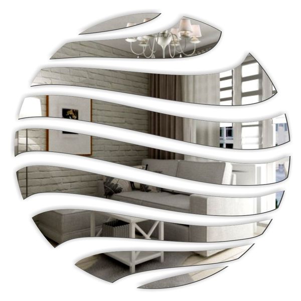 Dekoracyjne Lustro Akrylowe  Koło zdjęcie 1