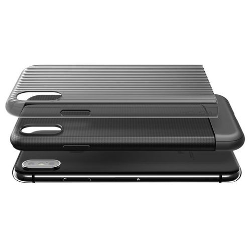Etui VRS Design Shine Coat iPhone X Black na Arena.pl