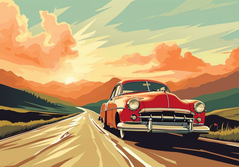 Plakat 100x70cm Przygoda Czeka zdjęcie 1