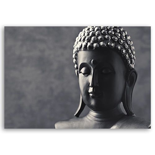 Deco Panel, Budda na szarym tle 120x80 na Arena.pl