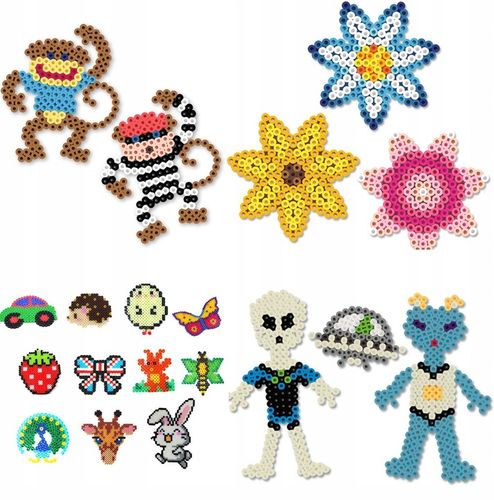 Koraliki Do Prasowania Szablony Prasowanka Zestaw Szablony Kuferek Brelok na Arena.pl