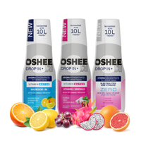 MIX: 3x Hydrokoncentrat OSHEE DROP IN: Minerały+Magnez+Zero Elektrolity