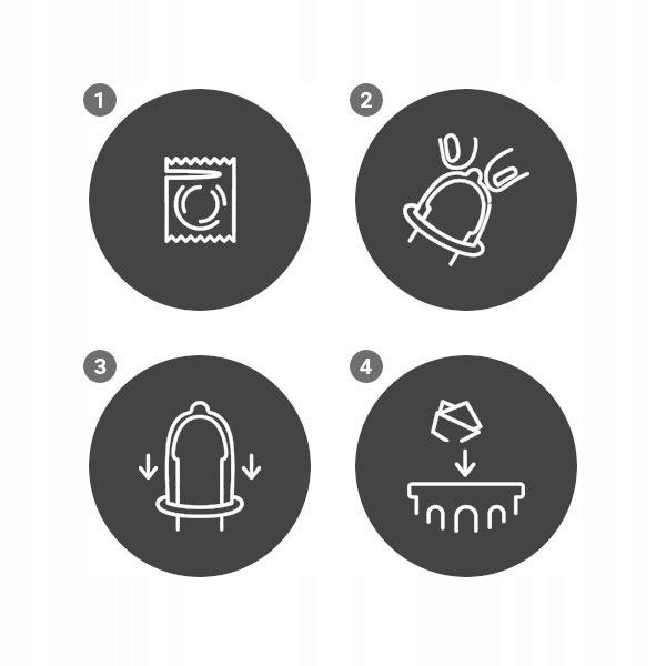 SKYN SENSES mix prezerwatywy potęgujące orgazm z wypustkami 10 szt. zdjęcie 7