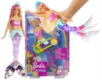 LALKA BARBIE DREAMTOPIA magiczna świecąca syrenka