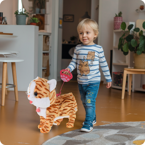 KOT INTERAKTYWNY KOTEK NA SMYCZY MIAUCZY CHODZI GRA DLA DZIECKA NA PREZENT na Arena.pl