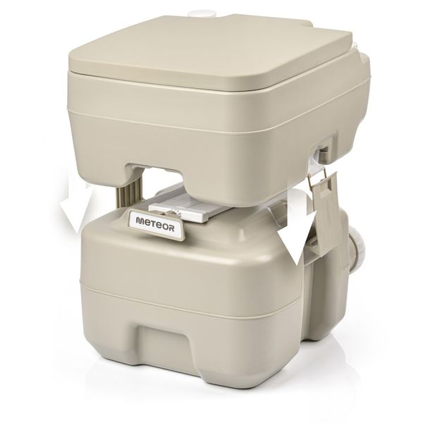 TOALETA PRZENOŚNA TURYSTYCZNA CAMPINGOWA METEOR WC 20l lekka kompaktowa zdjęcie 2