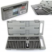 Zestaw komplet bitów specjalnych hex torx spline 40 elementów KD10219