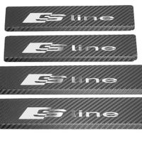 Listwa progowa AUDI Q2 SLINE Stal nierdzewna 304 carbon 4szt