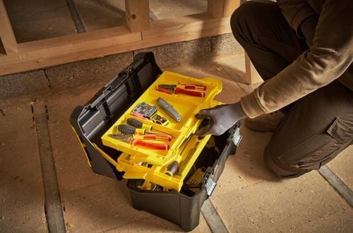 Skrzynka narzędziowa 3-poziomowa Stanley 3w1 z organizerem - na Arena.pl