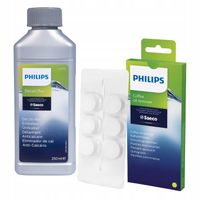 ZESTAW DO CZYSZCZENIA EKSPRESU PHILIPS tabletki CA6704 odkamieniacz