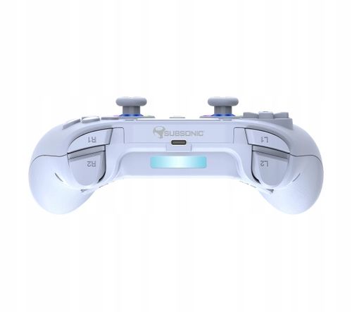 Gamepad Subsonic SA5716-2 Wireless LED Controller White do PS5, PC na Arena.pl